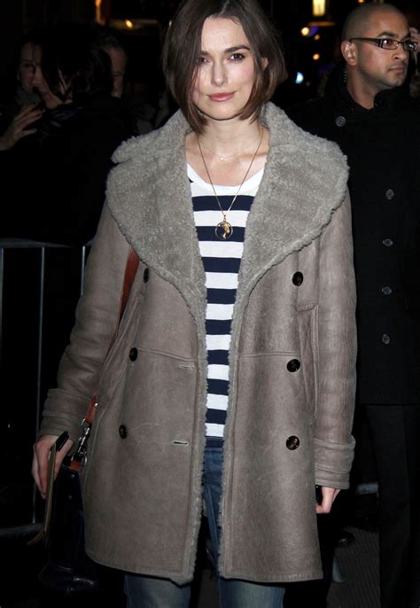 shearling coat burberry keira|Keira Knightley Burberry Coat: All the Times She's Worn It .